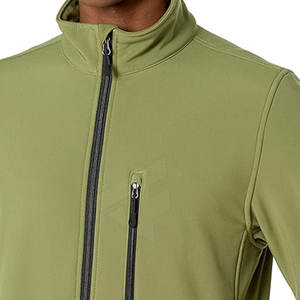 Chaqueta Softshell Profesional para Hombre, Corte Ajustado, para Uso Casual en Invierno y Actividades al Aire Libre, Estilo Urbano, Servicio OEM, Personalizable - Product Image 4