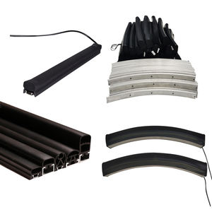 Bande <span class=keywords><strong>de</strong></span> pare-chocs anti-collision <span class=keywords><strong>de</strong></span> sécurité industrielle Bande d'étanchéité en caoutchouc anti-pincement à bord tactile pour PVC EPDM moulé - Product Image 1