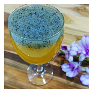 Graines de basilic pur Graines de basilic du Vietnam Enzymes riches en minéraux Parfait pour les boissons rafraîchissantes Smoothies Topping Yogourt Desserts Utilisation - Product Image 4