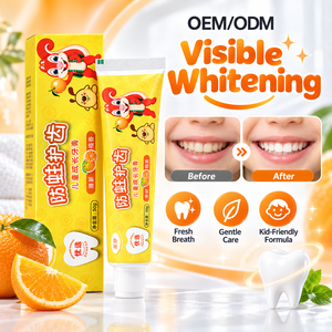<span class=keywords><strong>Dentifrice</strong></span> pour <span class=keywords><strong>enfants</strong></span> au goût d'orange, naturel et biologique, personnalisable, best-seller, élimine les taches, blanchit les dents - Product Image 3