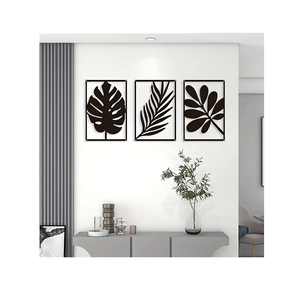 Artículo decorativo de pared de Metal de diseño moderno, elegante, vendedor caliente, decoración de pared de Metal moderna, pieza de decoración del hogar - Product Image 6