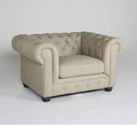 Fauteuil convertible carré élégant et stylé, rembourré, pour la maison, le salon, les hôtels, les appartements, les villas, usage de loisirs, style traditionnel