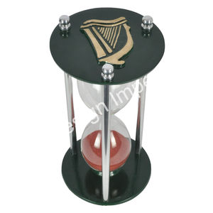 Reloj de Arena Irlandés Verde, Reloj de Arena Rojo, Reloj de Arena Coleccionable, Artículo de Regalo, Picnic, Viajes, Regalo Náutico, Reloj de Arena Antiguo de 15 Minutos - Product Image 3