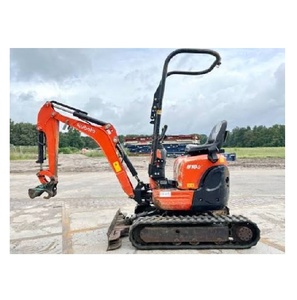 Excavatrice compacte sur chenilles Kubota U10-3 avancée, équipement de construction hydraulique diesel pour l'excavation, le terrassement et l'aménagement paysager - Product Image 2