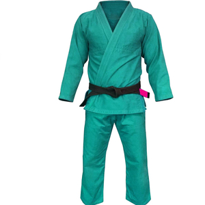 Ensemble d'uniformes de karaté 100% coton, séchage rapide, léger, tenue d'entraînement avec ceinture élastique, ceinture gratuite, Bjj Gi Arts martiaux - Product Image 1