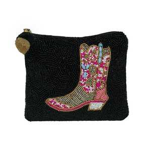 Mignon Fantaisie De Luxe À La Main Carré Perlé Broderie Porte-Monnaie Belle À La Mode Nouveau Design Élégant De Noël Décoration De La Maison - Product Image 3