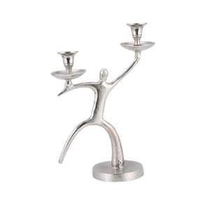 Vente en gros de bougeoirs en métal au fini antique, présentoirs décoratifs élégants pour mariages, événements et décoration intérieure - Product Image 1