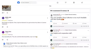 แหวนหมั้นเพชรสีทองสำหรับผู้หญิงและเด็กผู้หญิงที่ได้รับการรับรองจากแลป GIA - Product Image 5