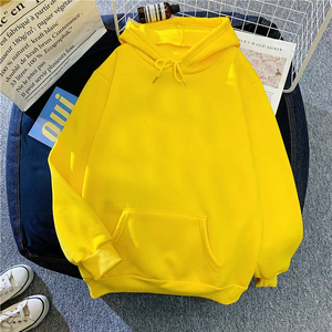 Conjunto de Sudadera con capucha de lana de algodón 100% para mujer, Top corto de patrón sólido y pantalones de chándal, teñido liso de invierno con cuello cómodo con capucha - Product Image 6