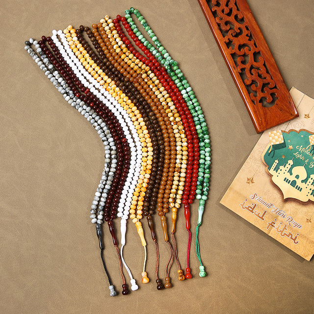YL Arabic Prayer Beads Tisbiha 99 Middle Eastern Subha Accessories Saudi Arabia Prayer Bead Jewelry Bracelet Wholesale