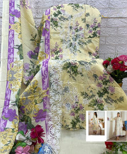 Salwar Kameez de Algodón Puro para Mujer, Estilo Informal con Parches, Semi Lawan Dupatta de Algodón/Chifón, para Bodas y Fiestas, para Todas las Temporadas - Product Image 2