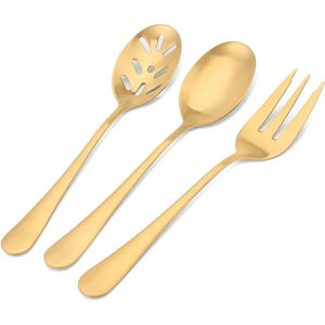 Heavy Duty Elegant Wholesale Indian Manufacturer Flatware Stainless Steel <b>Dinner</b> Cutlery <b>Set</b> for Hotel Restaurant Party Use - Product Image 3