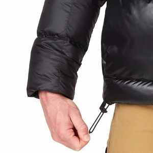 Veste d'hiver chaude pour homme, nouvelle arrivée, personnalisée, à capuche, longue, en duvet de canard, en nylon, surdimensionnée, style puffer, pour homme - Product Image 4