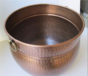 Nồi đồng rèn hoặc <span class=keywords><strong>container</strong></span>, người trồng có khả năng được sử dụng cho vườn, nhà, nhà hàng lưu trữ hoặc như một mặt hàng trang trí <span class=keywords><strong>2025</strong></span> - Product Image 3