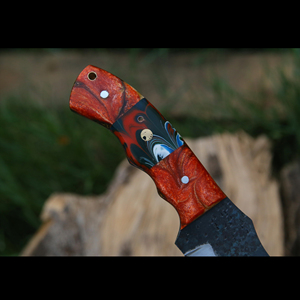 2025 cuchillo de caza rastreador de acero de alto carbono hecho a mano personalizado uso al aire libre cuchillo de Camping envío directo gran oferta hoja fija - Product Image 4