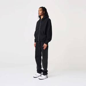 Sudadera con capucha de gran tamaño con cremallera completa para hombres y mujeres: cómoda y elegante, perfecta para climas fríos y uso diario - Product Image 3