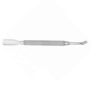 Empujador de Cutículas Profesional de Acero Inoxidable Alemán de Doble Punta, Removedor de Piel Muerta, Removedor de Cutículas - Product Image 1