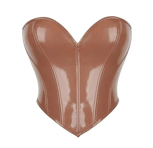 Wholesale Women Plus Size Training <b>Corset</b> Bustier Top Breathable Body Shaping Shapewear Spandex/Nylon Satin Body Trainer - Product Image 5