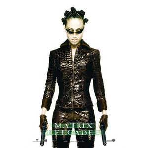 Affiche Matrix Reloaded en similicuir - Product Image 1