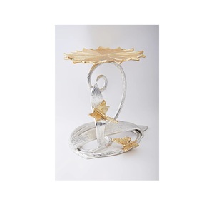 Luxueux décor à la maison but feuille d'érable conçu plat pour la table bonbons servant disponible auprès du fabricant indien - Product Image 5