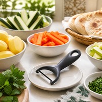 RVS Y-schiller voor groenten en fruit, ergonomische zachte handgreep, keuken gadget voor thuisgebruik, groothandel