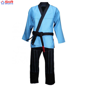 Uniforme de artes marciales de alta calidad, uniforme de Sambo profesional personalizado, logotipo personalizado y uniforme de Sambo de tela de algodón 100% - Product Image 5