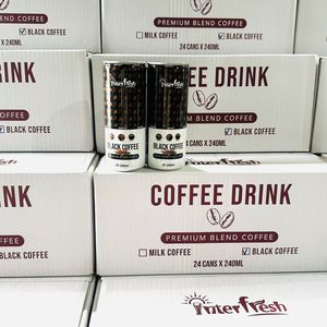 INTERFRESH Wake Milk Coffee 180ml Coffee Doubleshot Black Vietnamese Cafe Den OEM for USA/Canada & Chile/Colombia | HACCP HALAL - Product Image 5