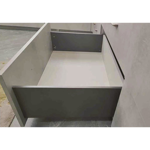 Aodeli, extensión de cajón de muebles modernos de carga grande, cierre suave, telescópico, Metal delgado para caja tándem, movimiento suave para Kitc - Product Image 4