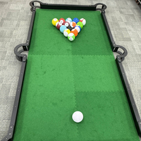 Table de billard géante de football, jeu de billard humain, jeu de sport interactif pour la location d'événements, FEC, fête foraine, jeu en plein air