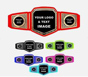 Cinturón de Campeonato Personalizable de MMA, Lucha Libre, Muay Thai, BJJ y Boxeo Juvenil para Crossfit, para Jóvenes Atletas - Product Image 1