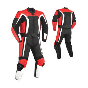 Allover-traje de cuero de vaca para Moto de carreras, traje de Moto de carreras con uniforme - Product Image 3