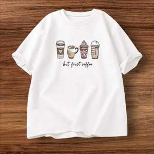 เสื้อยืดคอกลมผ้าไหมสไตล์ลำลองสำหรับผู้ใหญ่ - Product Image 3