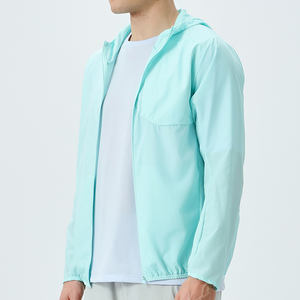 Chaquetas Cortavientos Superfinas Transpirables Coloridas de Verano con Cremallera - Product Image 4