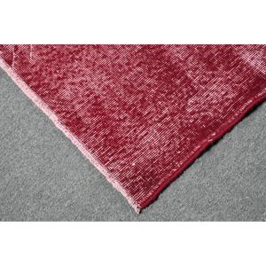 Vintage Large Rug 4.9x8.2 ft, Turkish <b>Red</b> Plants & trees <b>Wool</b> Rug - Product Image 5