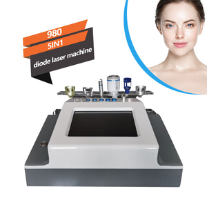 Máquina Láser de Diodo Multifuncional 5+1 de 980nm para Eliminación Vascular, <span class=keywords><strong>Tratamiento</strong></span> de <span class=keywords><strong>Hongos</strong></span> <span class=keywords><strong>en</strong></span> las Uñas, Rejuvenecimiento de <span class=keywords><strong>la</strong></span> <span class=keywords><strong>Piel</strong></span> y <span class=keywords><strong>Tratamiento</strong></span> del Eccema - Product Image 1