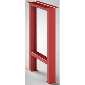 Struttura del banco da lavoro 800 x 80 x 608 mm AxLxP per piano di lavoro - Product Image 3