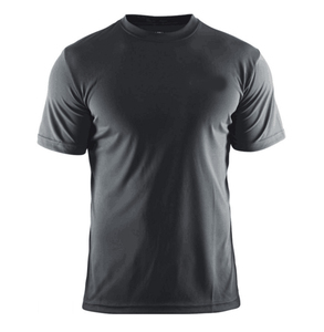 เสื้อยืดผ้าฝ้ายถักคอกลมแขนสั้นย้อมสีพื้นเสื้อยืดผู้ผลิตโอเวอร์ไซส์สำหรับผู้ชายกำหนดโลโก้ได้เอง - Product Image 2