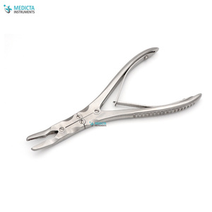 Beyer Bone Rongeur Double Action Instrument Chirurgical Orthopédique en Acier Inoxydable de 18cm pour Procédures de Coupe d'Os - Product Image 1
