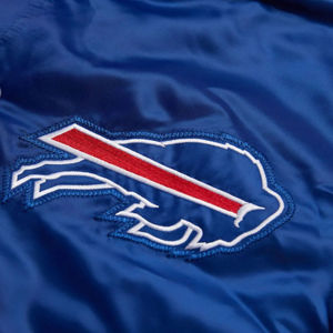 แจ็กเก็ตผ้าซาตินสไตล์ไฮสตรีทสำหรับผู้ชายสำหรับฤดูหนาวพร้อมการตกแต่งปัก - Product Image 4