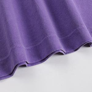 High Quality Oversize <b>Men's</b> Regular Length <b>T</b>-<b>Shirt</b> 100% Cotton 230GSM Drop Shoulder Heavyweight Blank Heat-Transfer Printed - Product Image 5