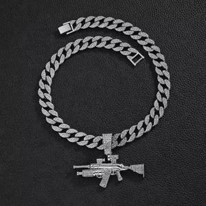 Cadena con Colgante de Diamantes Estilo Cubano Hip Hop, Gran Venta 2024, para Hombre, Disponible a Bajo Precio - Product Image 3