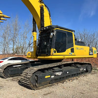 Maquinaria de construcción usada, excavadora Komatsu PC 450 de segunda mano, excavadora grande de 45 toneladas tipo oruga Koamtsu 450-8