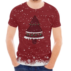 Wholesale <b>T</b>-<b>shirt</b> For <b>Men</b> Biker Merry <b>Christmas</b> Hot Sale Customized <b>Christmas</b> Cotton Designer - Product Image 6