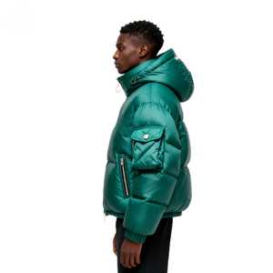 Customized Casual Wear Men's Puffer Jackets with <b>Stand</b> Collar Premium Quality Men Puffer Jacket Available in Different Colors - Product Image 5