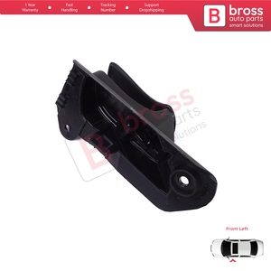 Poignée de porte intérieure avant gauche noire BDP1422-1 pour Astra F MK3 T91 T92 1991-2001 90430129 - Product Image 3