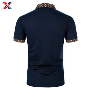 2025 été nouveau Design Logo personnalisé hommes vêtements à manches courtes respirant Polo décontracté hommes Polo en gros polos - Product Image 3
