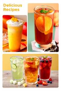 Poudre aromatisée au thé glacé à la saveur de litchi et de jasmin SIGNWIN MIT pour les salons de thé - Product Image 5