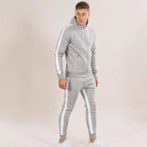 ชุดวอร์มกีฬาผู้ชายแบบมีฮู้ด ระบายอากาศ กันลม ไซส์ใหญ่ ตัดเย็บสีสันสดใส รุ่นใหม่ปี 2026 ขายส่ง OEM - Product Image 5