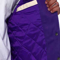 Veste universitaire de haute qualité à prix de gros pour hommes, broderie en chenille, manches en cuir, vestes universitaires personnalisées avec lettres de baseball