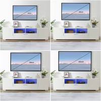 Table TV en bois massif de haute qualité, écologique et au design moderne, support de style LED pour le salon de Thaïlande